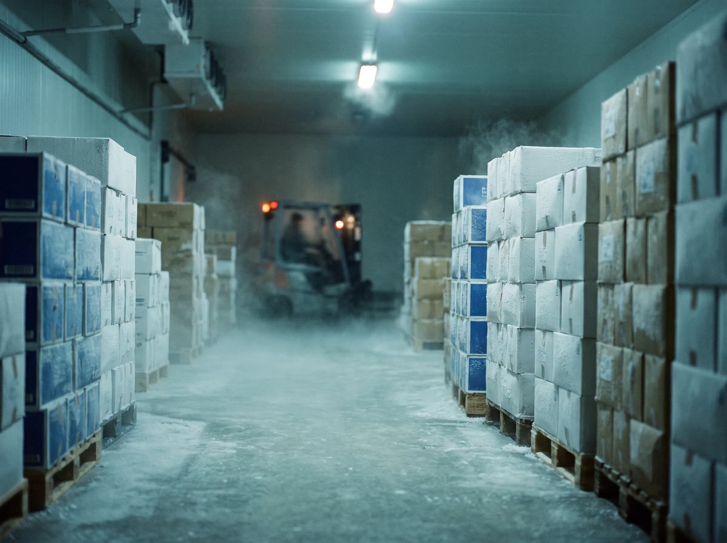Soğuk hava deposu ve ihracat paketleri